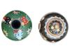 ANTIQUE JAPANESE MEIJI CLOISONNE VASE AND JAR PIC-3