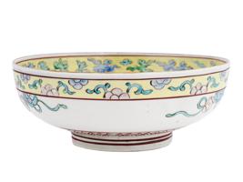 19TH CENTURY CHINESE HAND PAINTED PORCELAIN BOWL