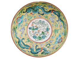 19TH CENTURY CHINESE HAND PAINTED PORCELAIN BOWL