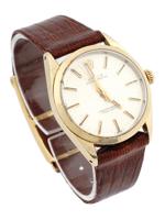 ROLEX OYSTER PERPETUAL 14K GOLD CAPPED WRISTWATCH