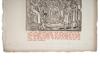 ANTIQUE WOODCUT JESUS DENOUNCES SCRIBES AND PHARISEES PIC-2