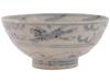 ANTIQUE KOREAN MING DYNASTY UNDERGLAZE CERAMIC BOWL PIC-1