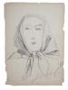 1914 PORTRAIT PENCIL DRAWING BY LISA HOROWITZ PIC-0