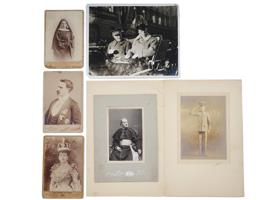 ANTIQUE VICTORIAN ERA ROYALTY AND CABINET PHOTOGRAPHS