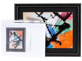 AMERICAN MODERNIST ABSTRACT DRAWING BY FRANZ KLINE