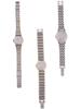 THREE VINTAGE MOVADO WRIST WATCHES OF VARIOUS DESIGNS PIC-2