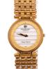 VINTAGE RAYMOND WEIL CHAMPS ELYSEES 18K GOLD WATCH PIC-4
