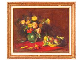 RUSSIAN STILL LIFE OIL PAINTING BY ANATOLE EFIMOFF