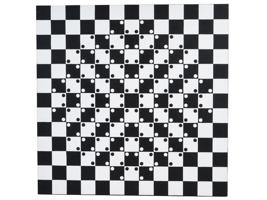 AMERICAN OP ART ACRYLIC PAINTING BY TIM RAY FISHER