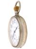 MAPPIN AND WEBB SILVER POCKET WATCH WITH DESK STAND PIC-6