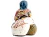 JAPANESE MEIJI GLAZED PORCELAIN DAIKOKU FIGURINE PIC-4