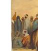 MIDDLE EASTERN CARAVAN SCENE OIL PAINTING SIGNED PIC-4