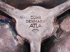 COHR ATLA DENMARK SILVER PLATED CANDLE HOLDERS