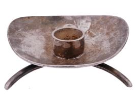 COHR ATLA DENMARK SILVER PLATED CANDLE HOLDERS