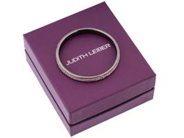 JUDITH LEIBER CRYSTAL SLIM SHIMMY THIN PAVE BANGLE