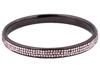 JUDITH LEIBER CRYSTAL SLIM SHIMMY THIN PAVE BANGLE PIC-2