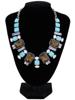 JUDITH LEIBER MULTICOLOR CRYSTAL BIB NECKLACE IOB PIC-2