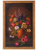 AMERICAN STILL LIFE OIL PAINTING BY HENRY LEON SANGER