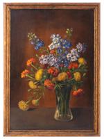 AMERICAN STILL LIFE OIL PAINTING BY HENRY LEON SANGER