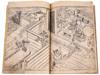 ANTIQUE JAPANESE BOOKS WITH WOODCUT PRINTS TWO VOLUMES PIC-7