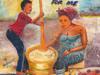 HAND PAINTED GHANA WEST AFRICA ADVERTISING SIGN PIC-1