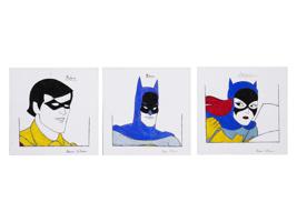 AMERICAN SUPERHERO INK PAINTINGS BY SHANE JEFFERSON