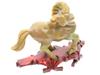 ANTIQUE CHINESE HAND CARVED JADE FIGURES OF HORSES PIC-7