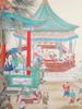 ANTIQUE CHINESE CHILDREN PLAYING PAINTING ON SROLL PIC-1