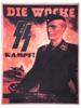 TWO PRINTS OF WWII NAZI GERMAN PROPAGANDA POSTERS PIC-1