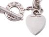 TIFFANY STERLING SILVER NECKLACE WITH HEART CHARM PIC-4