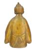 JAPANESE SHOWA GILT BRASS FIGURE OF A YOUNG MONK PIC-2