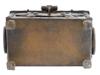 ANTIQUE MEDIEVAL REVIVAL FORGED IRON TRUNK CASKET PIC-8