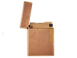 ST DUPONT LIGNE 1 GOLD PLATED POCKET LIGHTER IOB