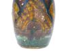 ANTIQUE JAPANESE MEIJI ERA GLAZED CERAMIC VASE PIC-5