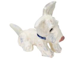 AUSTRIAN GOLDSCHEIDER MEISINGER PORCELAIN DOG FIGURE