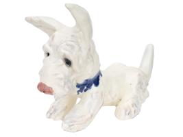 AUSTRIAN GOLDSCHEIDER MEISINGER PORCELAIN DOG FIGURE