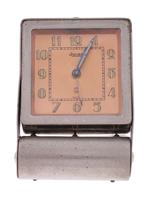 ART DECO JAEGER LE COULTRE TWO DAY TRAVEL CLOCK