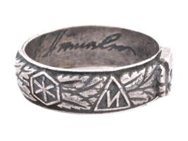 WW2 NAZI GERMAN THIRD REICH SS HIMMLER HONOR RING