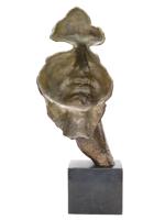 HOMAGE TO SALVADOR DALI SURREAL CAST BRONZE SCULPTURE