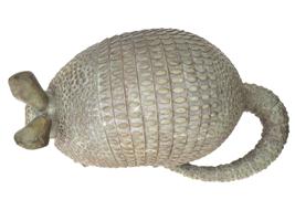 VINTAGE LIFE SIZE ARMADILLO GARDEN STATUE