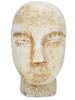 VINTAGE MODERNIST ABSTRACT ALABASTER HEAD SCULPTURE PIC-0