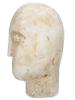 VINTAGE MODERNIST ABSTRACT ALABASTER HEAD SCULPTURE PIC-3