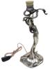 ART NOUVEAU WOMAN WITH SNAKE FIGURAL TABLE LAMP PIC-2