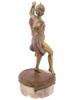 ANTIQUE AUSTRIAN BRONZE FIGURE OF A NUDE DANCER PIC-2