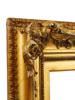 ANTIQUE RECTANGULAR FORM VICTORIAN GILT WOOD FRAME PIC-4