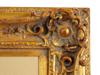 ANTIQUE RECTANGULAR FORM EDWARDIAN GILT WOOD FRAME PIC-3