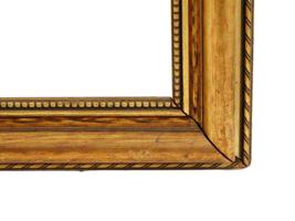 LARGE MID CENT GILT WOODEN PLEIN AIR PICTURE FRAME