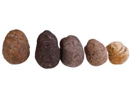 ANCIENT ROMAN CARVED STONE FRAGMENTS OF LARES STATUES