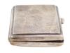 ANTIQUE BRITISH ENGRAVED SILVER SNUFF BOX C 1860 PIC-2