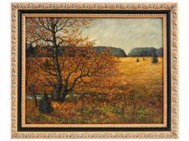 FALL LANDSCAPE OIL PAINTING BY JACQUELINE POLITIS